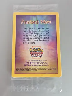 Pokemon Ancient Mew Holo TCG Card 2000 Movie Promo Sealed & Unopened - Image 2