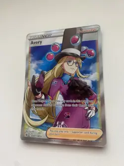 AVERY 187/198 ULTRA RARE FULL ART TRAINER CHILLING REIGN POKEMON CARD LP - Image 3