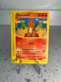 Charmander 98/165 Expedition 2002 Pokemon Card HP - Image 1