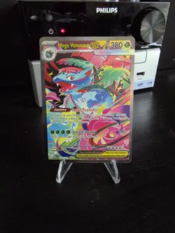 Pokemon TCG Mega Venusaur EX Card 177/132 - Image 1