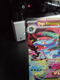 Pokemon TCG Mega Venusaur EX Card 177/132 - Image 4