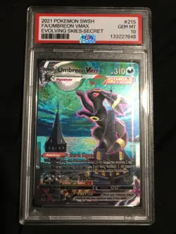 umbreon ex psa 10 pokemon card + bouns items - Image 1