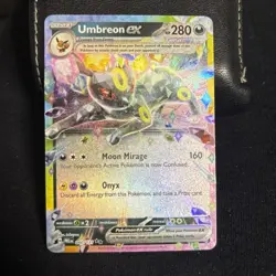Umbreon EX 60/131 Double Rare Prismatic Evolutions Card NM - Image 1