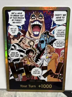 DON!! Card (Alternate Art) (Gold) The Time of Battle Foil - Image 1