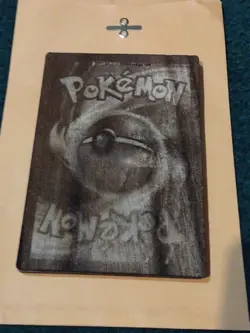 Wood Charizard Card Handcrafted Wooden Pokemon Card 3d Charizard 6" - Image 5