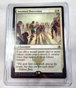 Anointed Procession Magic The Gathering Card 002 R AKH EN Story Spotlight 3/5 - Image 1