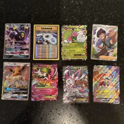 Pokemon TCG Lot Full Art Foil Large Promo Cards Of 70+ - Image 1