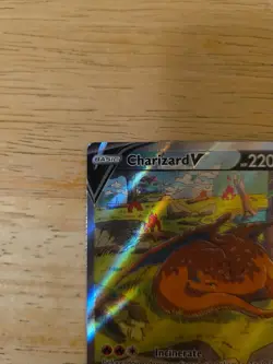 Charizard v Full Art Holo SWSH260 Sword & Shield Promo Card NM Condition - Image 2