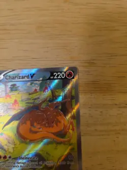 Charizard v Full Art Holo SWSH260 Sword & Shield Promo Card NM Condition - Image 3