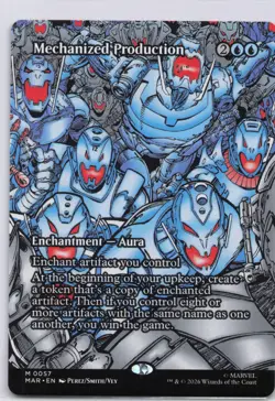 Marvel Universe Eternal-Legal #57 Mechanized Production (Borderless) - Image 1