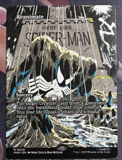 MTG - Reanimate - Marvel's Spider-Man - Regular - NM - Image 1