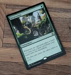 MTG Magic the Gathering Burgeoning NM Ungraded English #178 - Image 1
