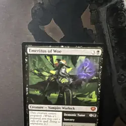Emeritus Of Woe Secrets Of Strixhaven Regular - Image 3