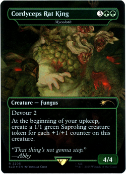 Cordyceps Rat King (Rainbow Foil) 2205 Secret Lair Drop The Last of Us Part II - Image 1
