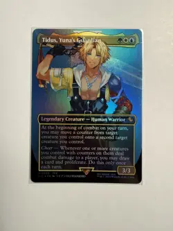 Tidus, Yuna's Guardian (Borderless) M Commander: FINAL FANTASY 205 Foil - Image 1