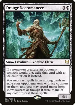 LP - Draugr Necromancer [KHM - 86] Kaldheim - Image 1