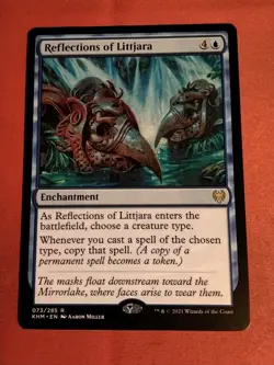 MTG Reflections of Littjara Kaldheim 073/285 Regular Rare - Unplayed Mint+ - Image 1