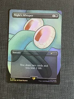 Night's Whisper (Rainbow Foil) Secret Lair Drop Foil - Image 1