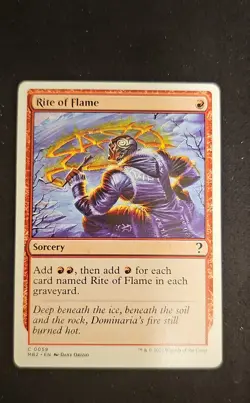 Rite of Flame (White Border) Mystery Booster 2 Regular - Image 1