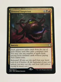 Fevered Suspicion - MTG - Commander: Adventures in the Forgotten Realms - Image 1