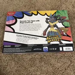 Pokemon TCG Scarlet & Violet Premium Collection Mega Lucario Factory Sealed Box - Image 2