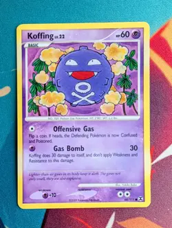 Koffing 68/111 - Rising Rivals Common Pokemon TCG Card - LP/MP - Image 1