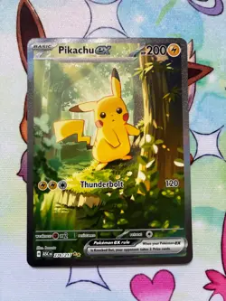 Pikachu ex 276/217 Pokemon Ascended Heroes SIR Holo - Image 1