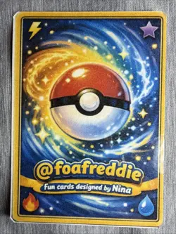 POKEMON Charizard Entei FULL ART HOLO (FAN ART) - Image 3