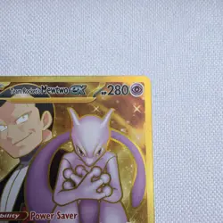 Pokemon TCG Team Rocket's Mewtwo ex 240/182 SV10 Holo Full Art Hyper Rare EN - Image 5