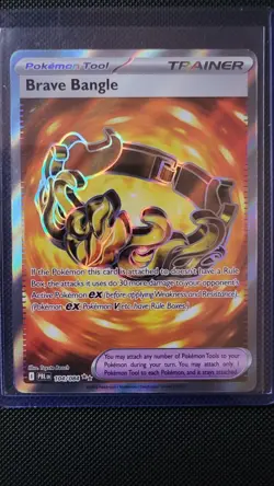 Pokemon TCG Brave Bangle 104/084 PBL White Flare Holo Uncommon English - Image 1