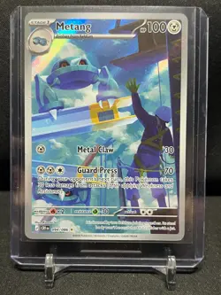 Metang 094/086 IR Illustration Rare Holo Pokemon 2026 Chaos Rising NM - Image 1