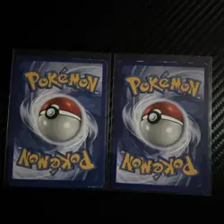 Pokemon TCG Jungle Vaporeon 12/64 & Wigglytuff 16/64 Holo Lot 2 1999 - Image 2