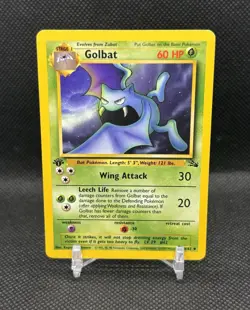 Golbat 34/62 Fossil 1st Edition Uncommon Regular English 1999 - Image 1