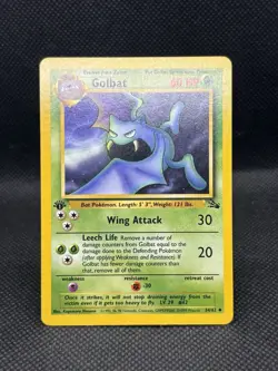 Golbat 34/62 Fossil 1st Edition Uncommon Regular English 1999 - Image 2