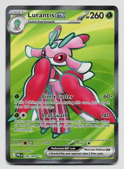 Pokemon Lurantis ex Ultra Rare ME05: Pitch Black 096/084 NM - Image 1