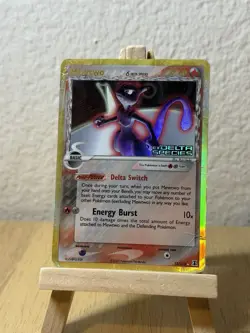 Pokemon Mewtwo Delta Species Holo Rare 12/113 - Image 1