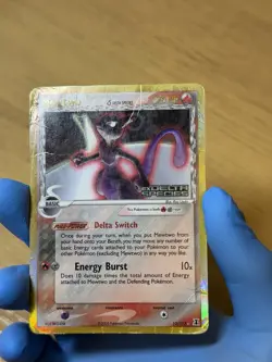 Pokemon Mewtwo Delta Species Holo Rare 12/113 - Image 2