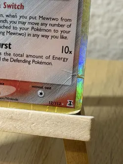 Pokemon Mewtwo Delta Species Holo Rare 12/113 - Image 3