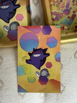 Pokemon TCG sv151 Gengar & Poliwag Collectible Mini Tin NO PACKS - Image 4