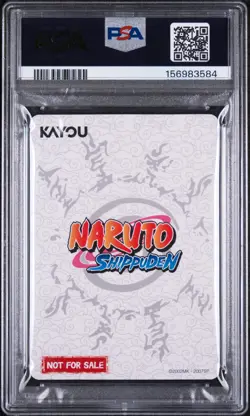 Kayou Naruto Shippuden Select Edition Promo NRSA-PR-005 Naruto Uzumaki PSA 10 - Image 2