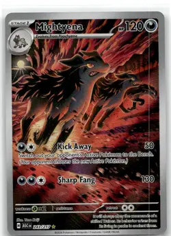 Pokemon Mightyena - 243/217 - ME: Ascended Heroes - Holofoil NM - Image 1