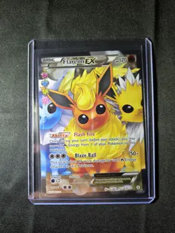 Flareon EX Full Art RC28/RC32 Ultra Rare Holo Generations Radiant Pokemon - Image 1