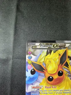 Flareon EX Full Art RC28/RC32 Ultra Rare Holo Generations Radiant Pokemon - Image 5