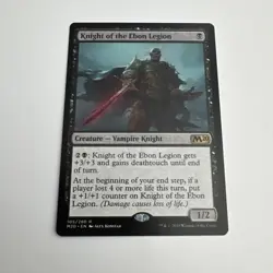 Knight Of The Ebon Legion - M20 - MTG - EN - NM - 105/280 - Image 1