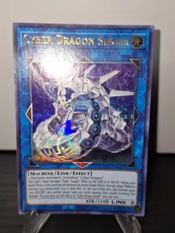 Yugioh! LP Cyber Dragon Sieger - CYHO-EN046 - Ultra Rare - 1st Edition Lightly P - Image 1