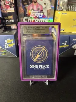 One Piece Gear Two #OP11-080 "A Fist of Divine Speed" Alt Art R BGS 9.5 English - Image 2