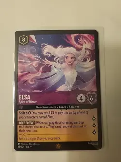 Disney Lorcana Elsa - Spirit of Winter 43/204 Fabled Legendary Non Foil NM! - Image 1
