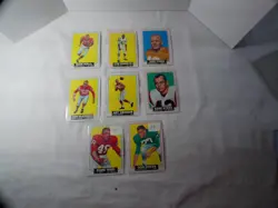 1964 Topps Football Card Lot - 8 Cards - Various Teams - Image 1