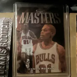 SkyBox Dennis Rodman Chicago Bulls 1994-95 Masters/Z-Force Card Lot (5) - Image 4