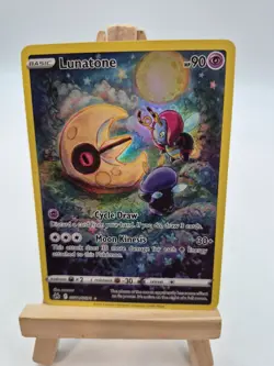 Lunatone GG11/GG70 Crown Zenith Galarian Gallery Holo Pokemon - Image 1